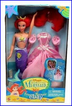 Disney's The Little Mermaid Princess Mermaid Areil Doll by Mattel 1997 NEW