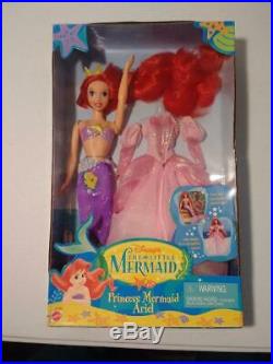 Disney's The Little Mermaid Princess Mermaid Ariel NIB 1997 Barbie Doll Collect
