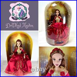 DollMod Maven? Disney Belle DELUXE CHRISTMAS Holiday Princess Doll Limited LE