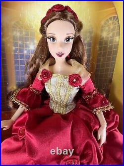 DollMod Maven? Disney Belle DELUXE CHRISTMAS Holiday Princess Doll Limited LE