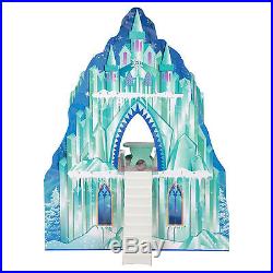 Doll Houses For Toddler Frozen Disney Princess Wooden Girls Ice Castle Mansion