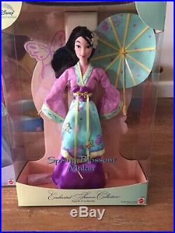 Enchanted Seasons Collection Disney Princess DollsAll Four Complete Collection