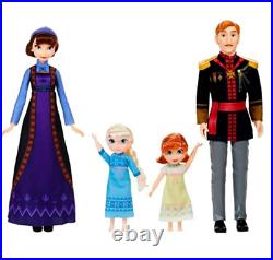 Frozen 2 Arendelle Royal Family Doll Set Exclusive Queen Iduna King Agnarr Young