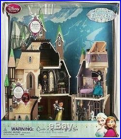 Frozen Castle of Arendelle Palace Playset with Anna Elsa Kristoff Hans Olaf dolls