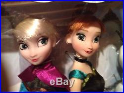 Frozen Elsa Anna Kristoff Hans Deluxe 12 Doll Gift Set Coronation Disney Store