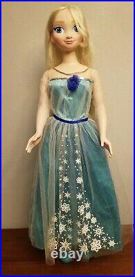 Frozen Elsa Life Size Doll 38 Disney My Size Huge 3 ft Original Dress