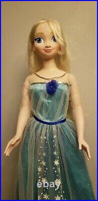 Frozen Elsa Life Size Doll 38 Disney My Size Huge 3 ft Original Dress