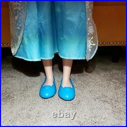 Frozen Elsa Life Size Doll 38 Disney My Size Huge 3 ft Original Shoes & Dress