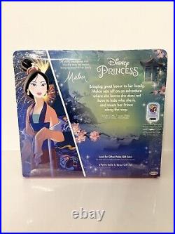 HTF Disney Princess Petite Mulan And Shang Gift Set New In Box