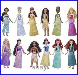 Hasbro Disney Princess Amazon Shimmer Dolls 12 Piece Set