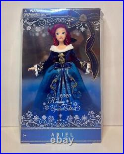 Holiday Special Edition 2020 Ariel 11 1/2 Disney Princess Doll Little Mermaid