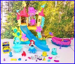 Huge Bundle Disney Princess Little Kingdom Snap-ins Castle Dolls Accessories
