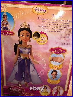 Jasmine Doll Disney Once Upon A Princess Enchanted Tales Sings Whole New World