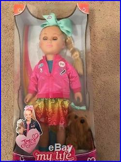 Jojo Siwa My Life As 18 Doll With Puppy 2018 Hot Toy 100% Authentic Brand New