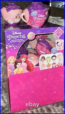 Just Play Series 2 Disney Princess Mini Collectible Plush total 15 plus case