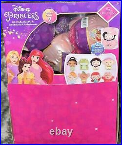 Just Play Series 2 Disney Princess Mini Collectible Plush total 15 plus case