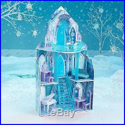 KidKraft Disney Frozen Ice Castle Dollhouse, Elsa & Anna house, Holiday Toys