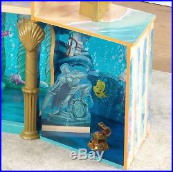 KidKraft Disney Princess Ariel Undersea Kingdom Wooden Dolls house + Furniture