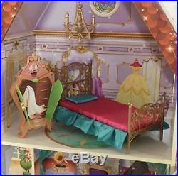 Kidkraft Disney Princess Belle Enchanted Dollhouse Fits Barbie Sized Dolls