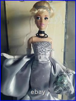 LE 250 Disney D23 Expo Cinderella Doll Limited Edition Designer Princess Silver