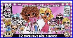 LOL Surprise! OMG Movie Magic Studios 12 Dolls Playset 70+ Surprises Sep. 5