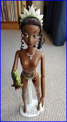 Limited Edition 17 Princess Tiana Disney Doll Princess & the Frog Nude for OOAK