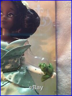 Limited Edition Designer Tiana Disney Store Doll Frog Princess