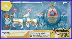 Lot 3 Disney Littles Animators' Collection Cinderella -Wendy-SnowWhite Mini Sets