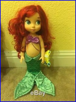 Lot Of 11 Disney Princess 16 Animator Dolls Rapunzel, Anna, Elsa, Ariel, Belle+