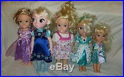 Lot Of 11 Disney Store Animator Princess Collector Dolls