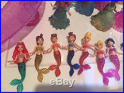 Lot Of Disney Magiclip Dolls, Dresses, Accessories, Palace Pets And Castle