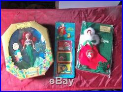 Lot Of Vintage Disney The Little Mermaid Dolls Puzzles & More