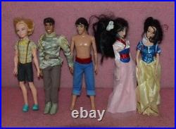 Lot of 21 Barbie / Disney Doll Lot