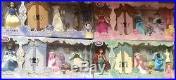 Lot of 4 Disney 6 MINI WARDROBE SETS WithACCESSORIES