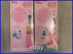 Lot of 4 Disney Store Classic 12 Disney Princess Dolls New HTF