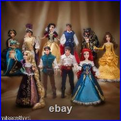 Lot of ALL 5 Sets Disney Fairytale Designer Collection Doll LE in Hand