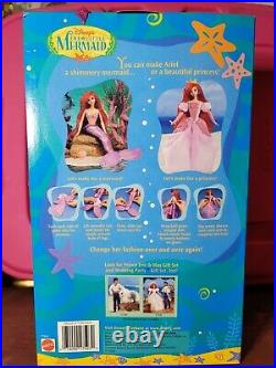 MIB Rare Vintage 1997 Princess Mermaid Ariel Doll by Mattel #17593 Disney