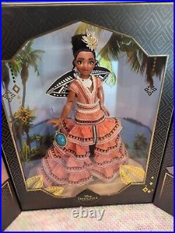 MOANA Limited Edition Doll 11.75 Disney Designer Collection /9800 MIB Princess