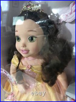 MY FIRST DISNEY PRINCESS SINGING and STORYTELLING BELLE DOLL 20 INTERACTIVE