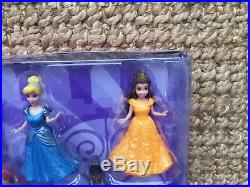 Magiclip Dolls Tiana Merida Frozen Belle 8 Pack Gift Set Disney Princess Mattel