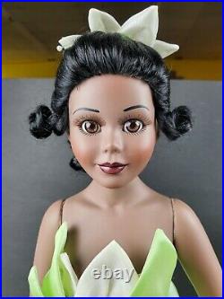 Marie Osmond 18 Doll Disney Tiana LE #111/600 Princess & The Frog 2011 RARE HTF