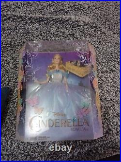 Mattel 12 Disney Cinderella Royal Ball Cinderella Doll Live Action Movie Figure