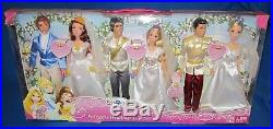 Mattel Barbie Disney Princess Fairytale Weddings Giftset X5365 NEW