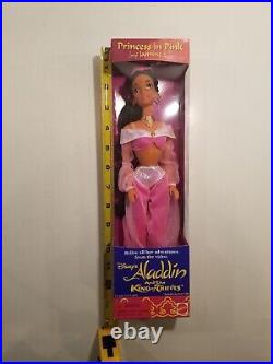 Mattel Disney Aladdin & the King of Thieves Jasmine Princess in Pink Doll 16200