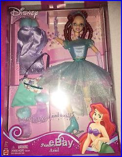 Mattel Disney Little Mermaid Princess On Ice Skating Ariel Doll NRFBVHTF
