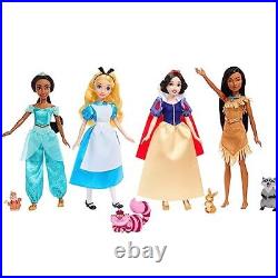 Mattel Disney Princess Fashion Doll 8-Pack with Accessories to Celebrate Disn