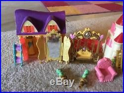 Mattel Mini Disney Princess Dolls Royal Boutique Castles Polly Pocket Play Sets