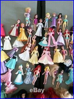 Mattel disney Mini princess dolls Fairy Figures Lot Huge
