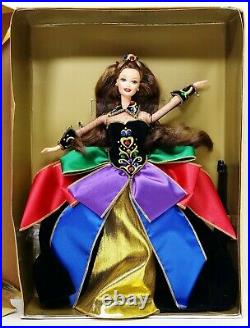 Midnight Princess Barbie Doll Brunette 1997 Walt Disney Teddy Bear Convention