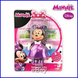 Minnie Mouse Fashion Doll Like a Princess Disney 3 Accessories New Genuine 3+